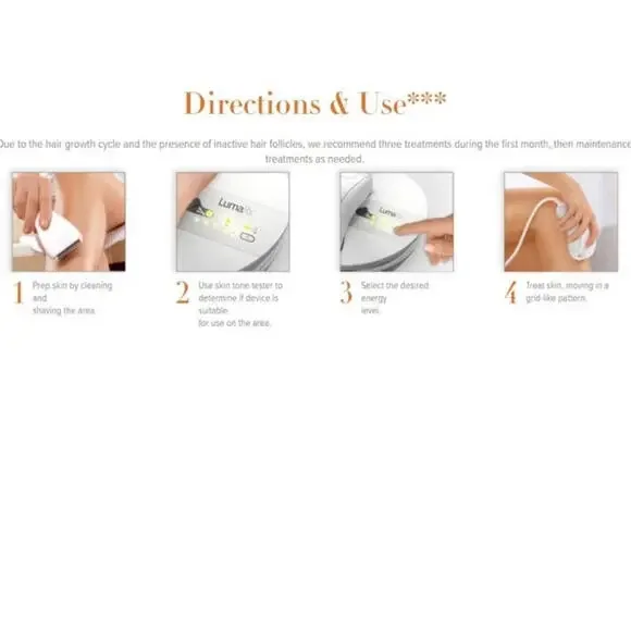 LumaRx Full Body IPL Skin Beauty System (Hair Removal Treatment) - Picture 6 of 6